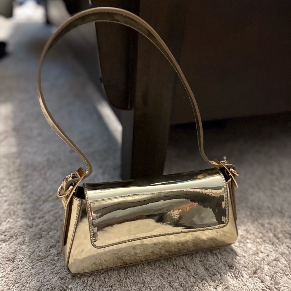 Gold Women's Handbag